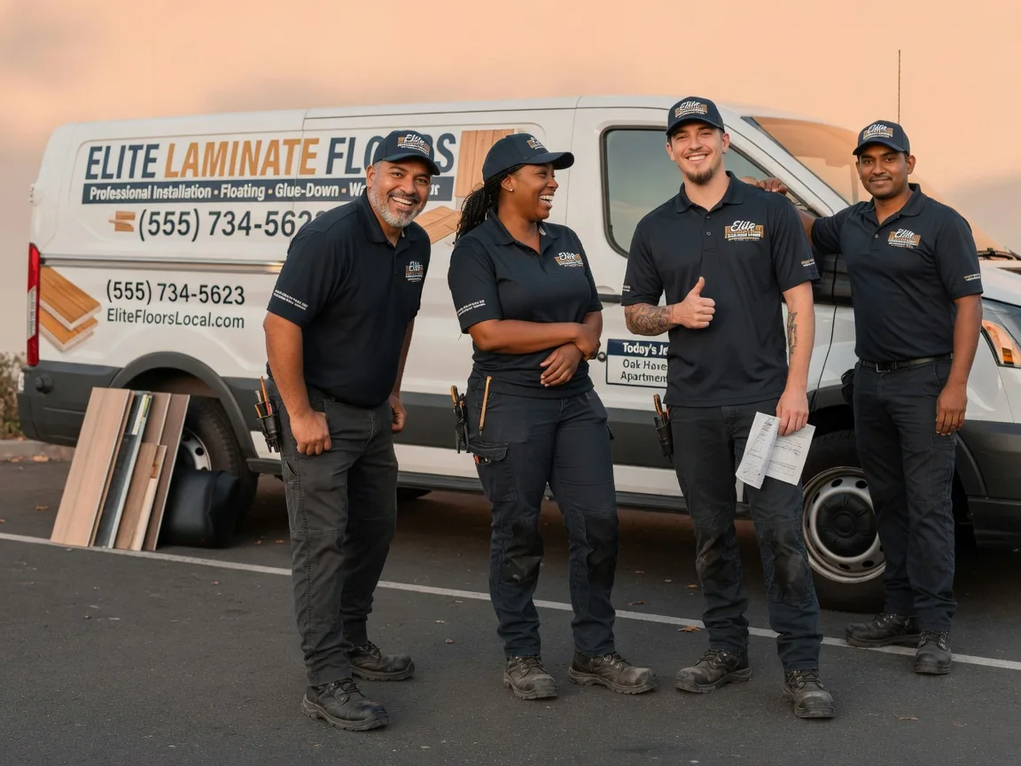 Laminate flooring installation company in Bokoshe, OK